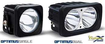 VISION X OPTIMUS DUAL SVART 20W