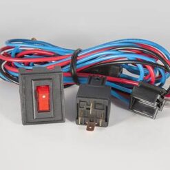 Reläsats för 3 extraljus 30Amp