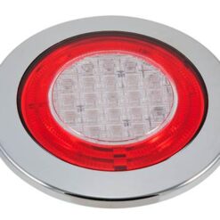 Baklykta 125mm 24v bakljus med rinnande blinkers