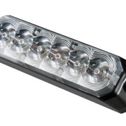 Blixtljus 6 Led 12-36V 0,3A klar ECE R65 Klass 2