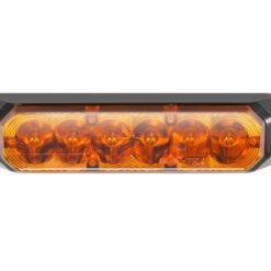 Blixtljus 6Led 9-36v ECE R65 Orange - Bild 2