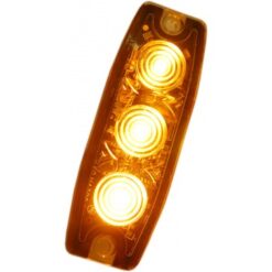 Blixtljus 3 led 12-24v Ultraslim