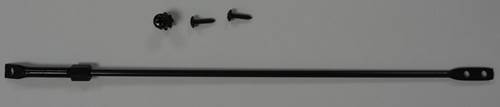 Stabiliserings stag för extraljus Svart 2-Pack