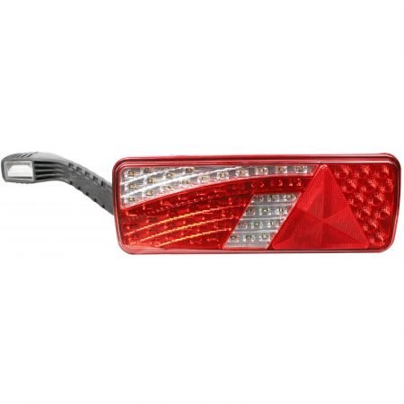 Baklykta Led Med Positions/Markeringsljus 12-24V 75+6 Led
