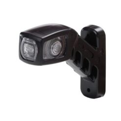 Positions/markeringsljus med kort gummi arm 130mm