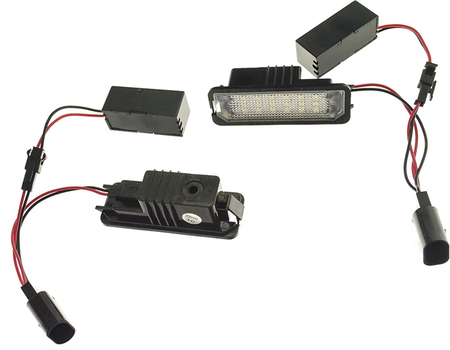 LED-skyltlykta till VW Golf, Passat, Polo, Amarok mfl - Bild 2