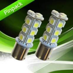 Diodlampa Röd 18SMD LED BA15s 24V