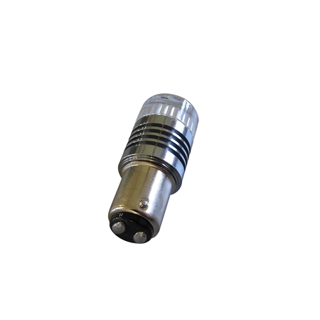 LED-lampa 6xcree BAY15d/1157 Vit/gul