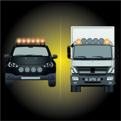 Blixtljus och varningsljus