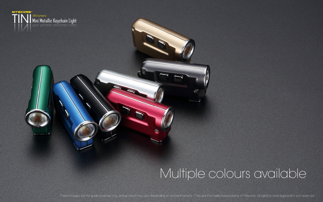 Nitecore Tini nyckelring lampa 380 lm micro usb laddning - Bild 4