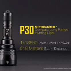 Nitecore P30 Söklampa 1000 lumen 618 meter - Bild 2