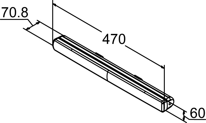 Blixtra extraljusramp LED E-Märkt Ref.40 9-36V 48w 470mm - Bild 3