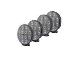 Extraljus 9" Seeker 120 watt 4-pack Fjärrljus