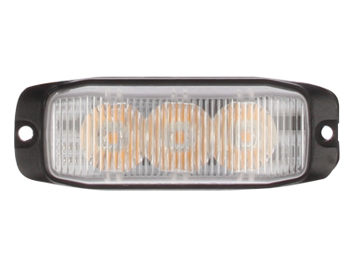 Blixtljus Orange 3 Led 12-24V ECE R65