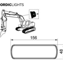 Nordic Lights Pictor 620 Upstream 28W 9-32V M10 - Bild 4