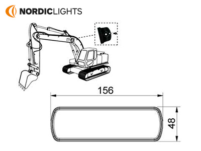 Nordic Lights Pictor 620 Upstream 28W 9-32V M10 - Bild 4