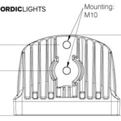 Nordic Lights Pictor 620 Upstream 28W 9-32V M10 - Bild 3
