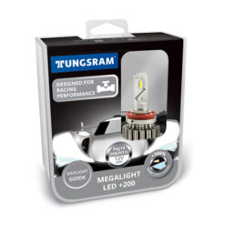 H8/H11 Ledkonvertering Tungsram Megalight 200% 12V 24w