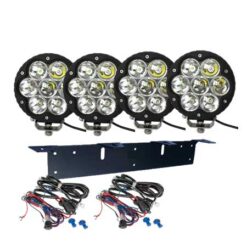 led extraljuspaket 4x 130w 12V 6,5"
