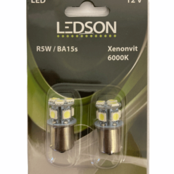 R5W Led lampa 12v pinpack