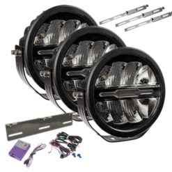 Optibeam savage 9" extraljuspaket 3-pack +can