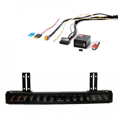 led ramp curved 150w W-light comber Can DL1200 paket