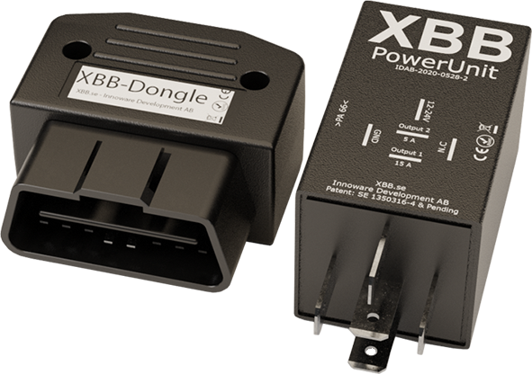 XBB-Dongle & power unit för canstyrt helljus