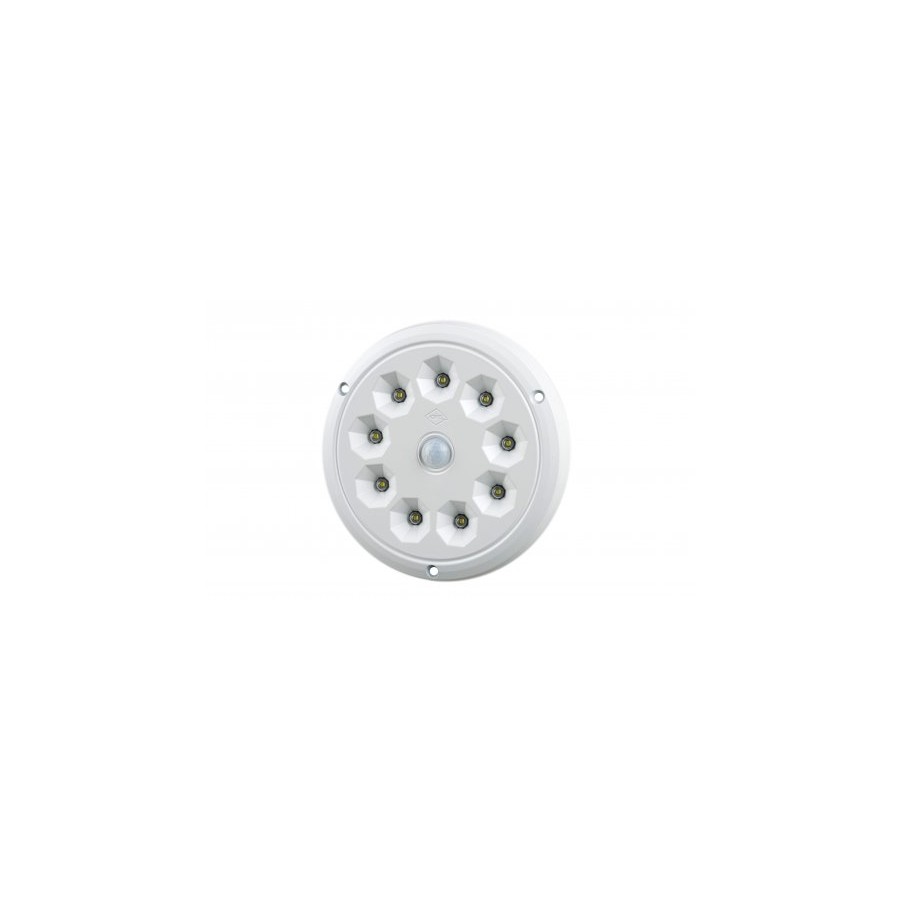 Rund innerbelysning med rörelsesensor 12-24V 1650lm