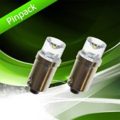 Ba9S T4W led lampa 12v 6000k 2st