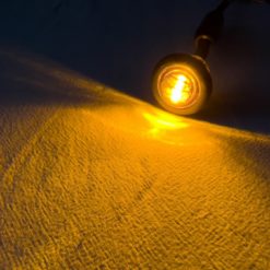 LED Positionsljus 3led mini 28mm 9-32v - Orange